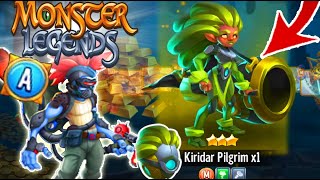 🔴Monster Legends Kiridar for 5 Gems (Best Cave) 😍 Treasure Cave Conjuring stina steambandit