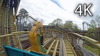 InvadR front seat on-ride 4K POV Busch Gardens Williamsburg Invader