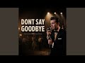 Don't Say Goodbye
