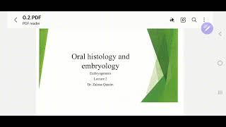 oral histology and embryology lec 2(by atheer adnan).