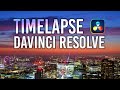 How to TIMELAPSE in DaVinci Resolve