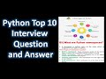 Top 10 Python Programming Interview Question | Question With Answers | Most Asked Question