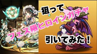 【パズドラ】フェス限ヒロインガチャ引いてみた！