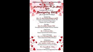 BENIGNITY 2K25  42nd Annual Day 2025 | 25.01.2025 | 04.00PM |