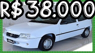 R$ 38.000 PASTORE Chevrolet Kadett GL 1997 Branco Mahler aro 13 MT5 FWD 2.0 MPFi 110 cv 17,6 kgfm GM