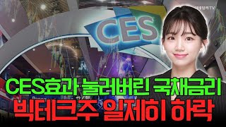 🚀[출근길 경제] CES효과 눌러버린 국채금리... 빅테크주 일제히 하락 | Market Signal (20250107)