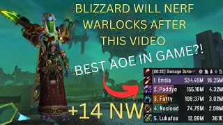 The Best AOE Build In the Game?! 16 Mil burst!| (WOW 11.0.5) Destro lock M+ GUIDE!