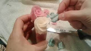 How to fix repair soap tops with embedded roses (or other embeds)