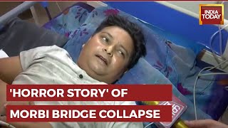 'The Bridge Was Very Overloaded': Survivor Recounts Morbi Bridge Ordeal | Gujarat Bridge Tragedy