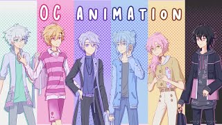 OC  animation // anime opening inspired character introductions