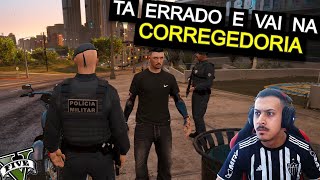 RECOLHEMOS O SOCO INGLÊS E ELE PEDIU A CORREGEDORIA - GTA RP