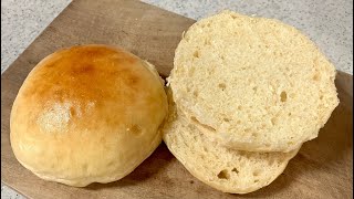 No-Knead Burger Bun 免揉汉堡胚