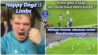 Everton 1-1 Tottenham Matchday vlog *Keane screamer Erupts Goodison as Harry Kane gets killed*