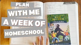 Plan With Me a Week of Secular Homeschool - Kindergarten/First Grade \u0026 Preschool