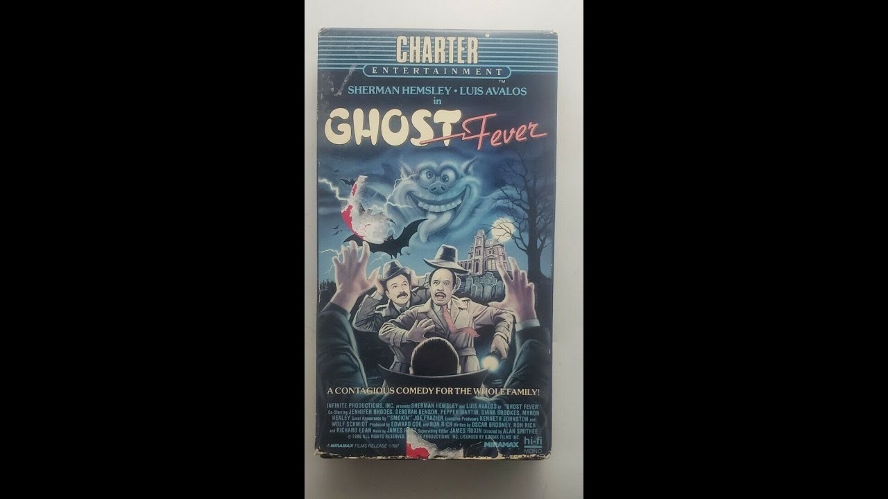 Ghost Fever (Full 1987 Charter Entertainment VHS) (Halloween 2023 ...