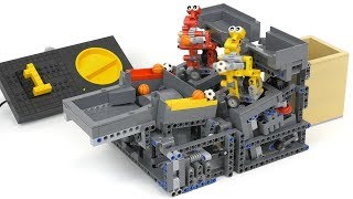 Lego GBC module: Catch and Spin Robots