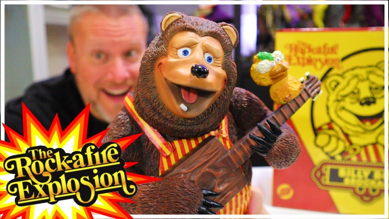 The Rock-afire Explosion BILLY BOB Vinyl Figure Review | Justin Ishmael ...