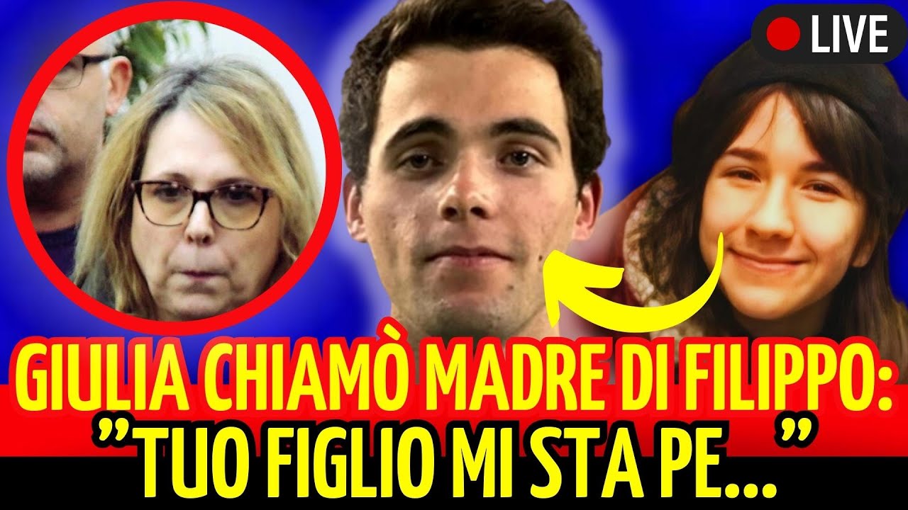 SHOCK. GIULIA CECCHETTIN CHIAMÒ LA MADRE DI FILIPPO: "TUO FIGLIO MI STA ...