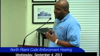Code Enforcement Hearing - September 4, 2013 - Part 1