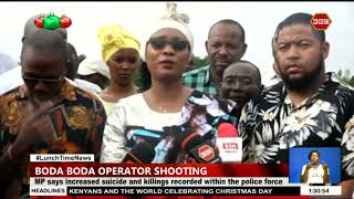 Malindi MP Amina Mnyazi condemns shooting of bodaboda operator