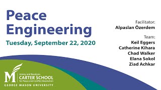 Peace Engineering Roundtable (Carter School Peace Week 2020)