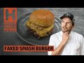 Schnelles Faked Smash Burger Rezept von Steffen Henssler