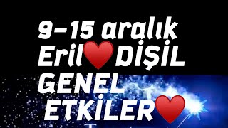 9-15 Aralık haftası eril ♥️ dişil ￼genel etkiler♥️#keşfet #tarot #haftalıktarot #keşfetedüş