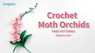 Crochet Moth Orchid - Free Pattern