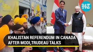 Canada’s Fresh Betrayal? Pro-Khalistan Referendum Day After Modi’s Talk Tough With Trudeau