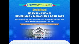 SOSIALISASI SNPMB TAHUN 2025