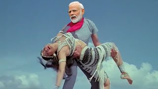 Naino Mein Sapna Sapno Mein Sajna|Modi & Rahul Gandhi|full dj version