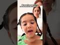 KIMA CANTANDO LA CANCIÓN DE SU MAMÁ 😍❤️ | #jukilop #shorts #viral