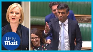 Rishi Sunak delivers his first speech after losing to Liz Truss