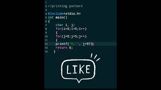 #52🖥🖲C Programming Exercise💻 C Language Tutorial👨‍🏫📂📓#shorts #coding