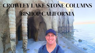 CROWLEY LAKE STONE COLUMNS BISHOP CALIFORNIA