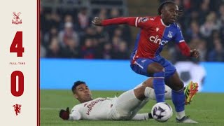 Crystal Palace 4-0 Manchester United: Olise stars as Eagles soar to thumping victory