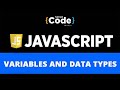 Variables And Data Types In JavaScript | JavaScript Variables Tutorial | JavaScript | SimpliCode