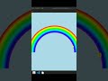 Drawing Rainbow 🌈 with Python 👨‍💻Turtle 🐢