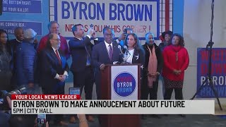 Byron Brown intends to resign in October