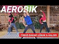 SENAM AEROBIK PENURUNAN BERAT BADAN | FOKUS BAKAR LEMAK & KALORI