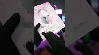 unboxing Razer Kraken Kitty V2 in Quartz ✨️💖😸 #viral #tech #gadgets