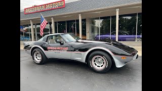 1978 Chevrolet Corvette Pace Car $34,900.00