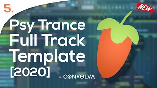 Psytrance Full Track Template 2020 - FL Studio Playthrough [FREE FLP]