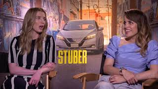 Stuber - Itw Betty Gilpin and Natalie Natalie Morales (Cam X) (official video)