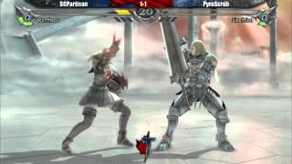 Toryuken - SCV - WINNERS FINALS - SCPartisan (Patroklos/Pyrrha Omega) vs PyroScrub (Siegfried)