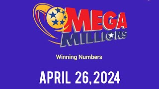 Mega Millions Numbers, April 26, 2024 | $228 million jackpot