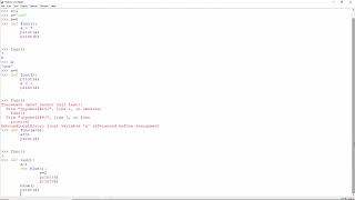 Python Namespace and Scope Practical