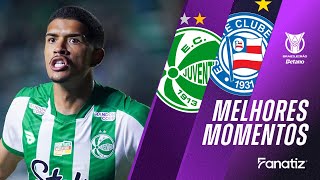 Juventude 2x1 Bahia | Melhores Momentos | #Brasileirão2024