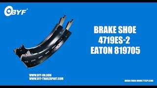 4719 ES-2 OEM R700024 EATON 819705 Drum Brake Shoe