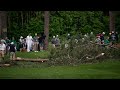 BREAKING: Masters play suspended after massive trees fall